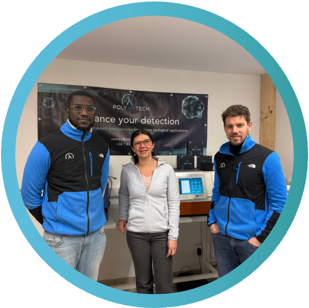 Poly-Dtech team at facility in Strasbourg