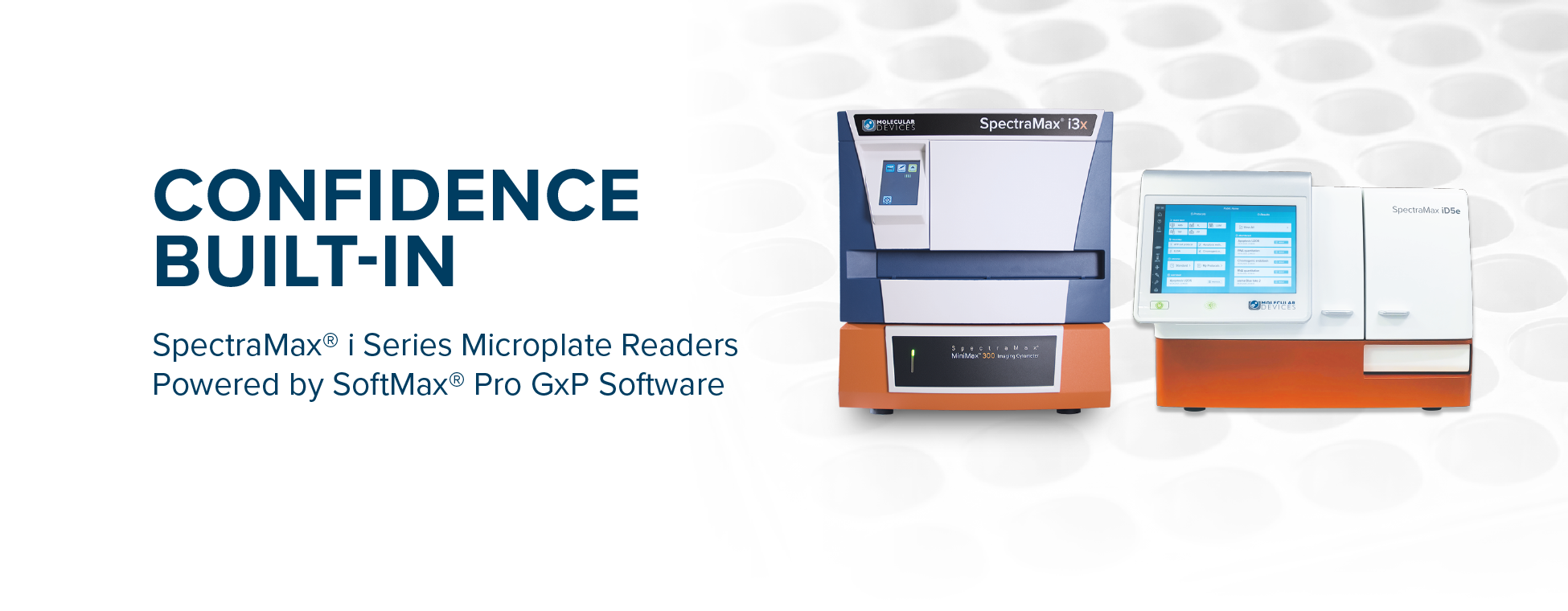 Confidence built in spectramax i series landing page header_1950x760